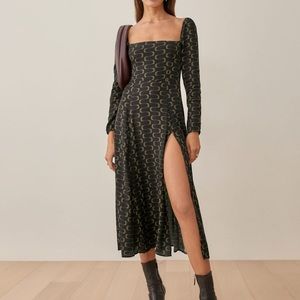 Reformation Sigmund Dress in Linguini